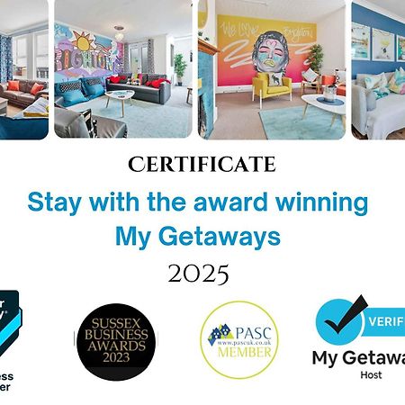 Central Lanes Pad By My Getaways Free Parking For One Car Brighton Eksteriør billede