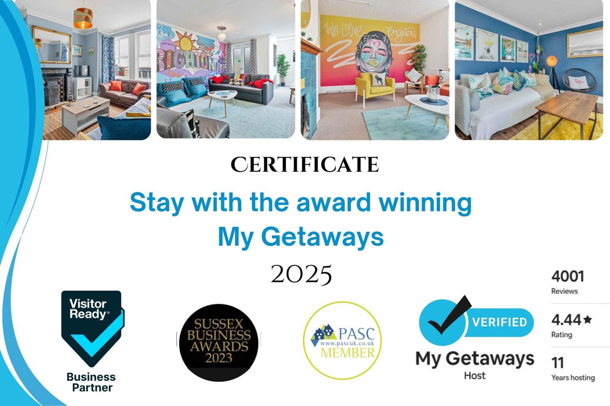 Central Lanes Pad By My Getaways Free Parking For One Car Brighton Eksteriør billede